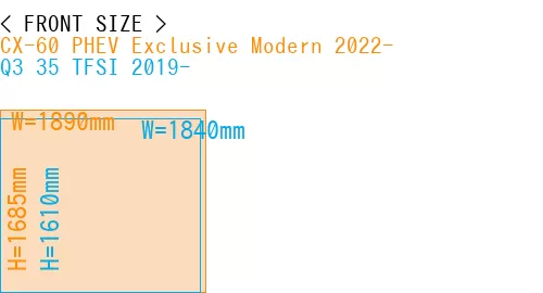 #CX-60 PHEV Exclusive Modern 2022- + Q3 35 TFSI 2019-